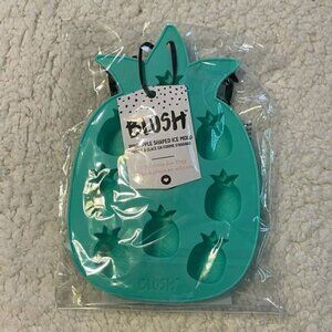 Blush Silicone Pineapple Ice Tray NWT